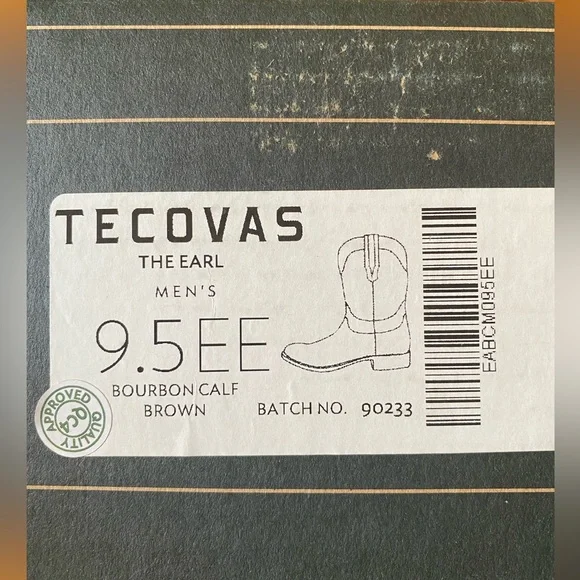 The Earl 9.5 EE - TECOVAS boots - Picture 5 of 5